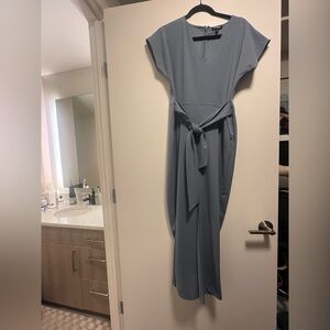 Express Women's Gray/Blue Pantsuit